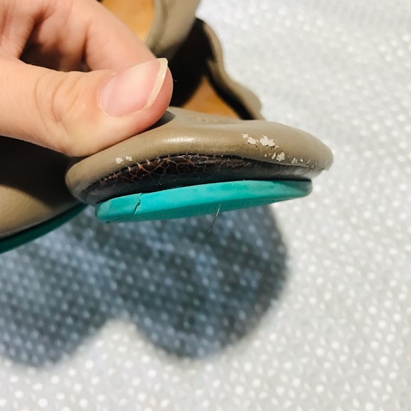 Tieks taupe flats - Picture 8 of 14